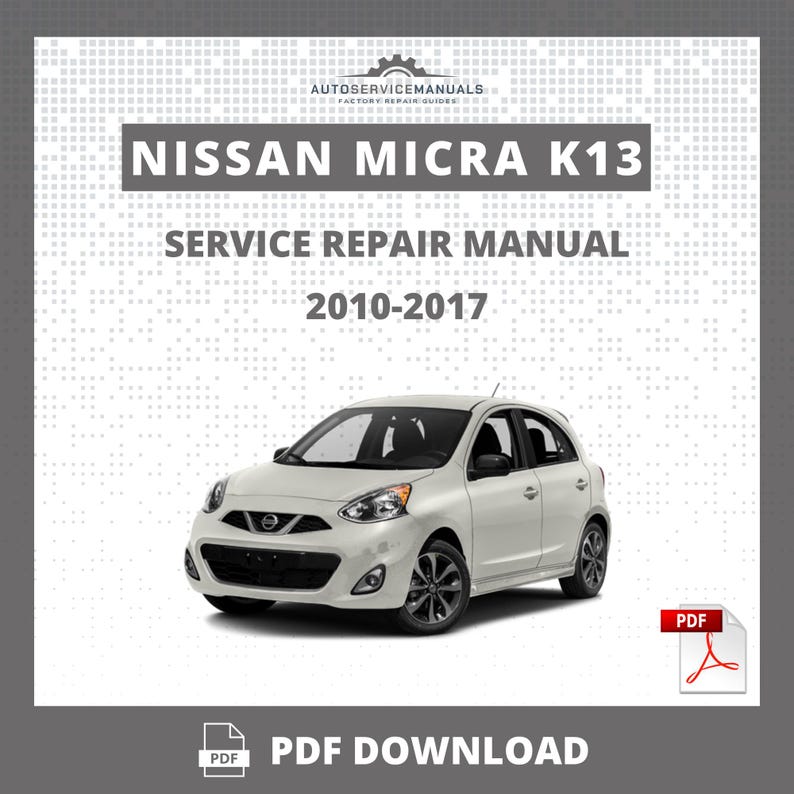 Genuine Nissan Micra Service History Book - Maintenance Record Booklet (Fits All Model Years 2000-2024)