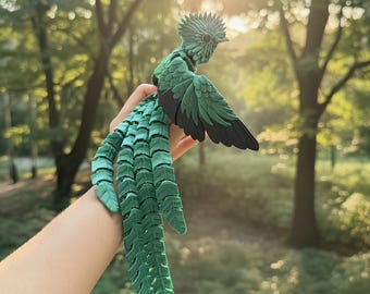 Articulated Phoenix Bird – 3D Printed Fantasy Decor