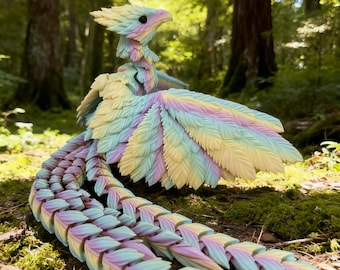 Customizable 3D Printed Phoenix – Articulated Bird