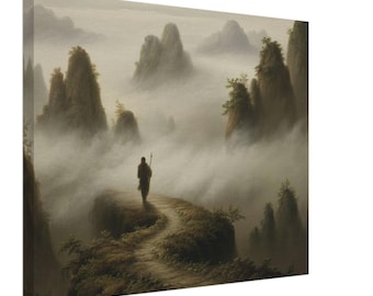 Lone Voyager - Japanese Wall Decor(40x50cm/16x20in)