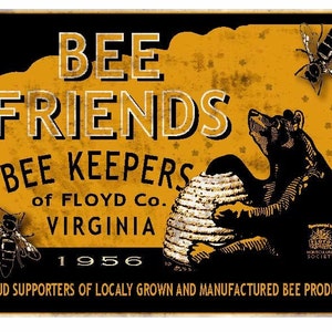 Bee Friends fine print image 1