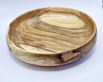 Handmade large spalted Red Beech bowl