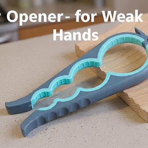 6-in-1 Jar Opener for Arthritis, Multi-Function Grip Assist Tool