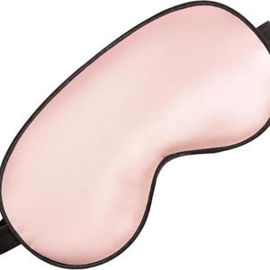 Masque de sommeil pour femme et homme, avec sangle réglable pour dormir 1 PCS Pink