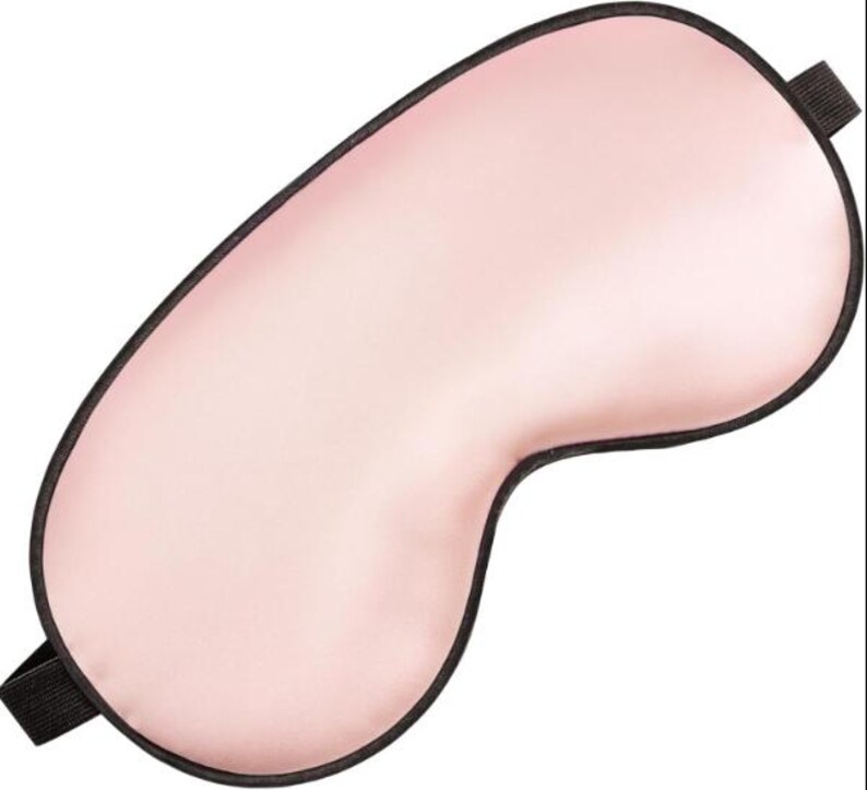 Masque de sommeil pour femme et homme, avec sangle réglable pour dormir 1 PCS Pink