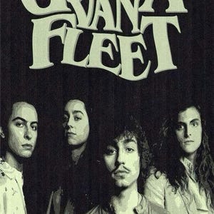 Vintage Greta Van Fleet Concert Poster | Rock Music Wall Art | Digital Download
