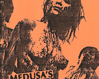 Plakat koncertowy zespołu Vintage Dwarves | Grafika ścienna punkrockowa | Pobieranie cyfrowe
