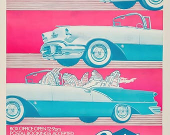 Plakat koncertowy Humble Pie w stylu vintage | Sztuka ścienna z muzyką rockową | Pobieranie cyfrowe