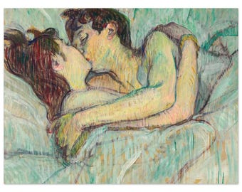 Pocałunek – Henri de Toulouse-Lautrec
