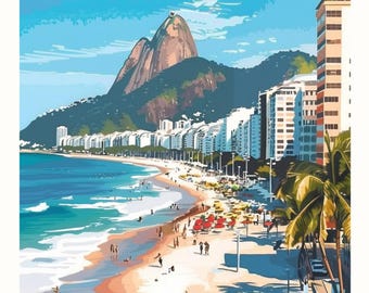 Plakat z wystawy RIO DE JANEIRO | Pobieranie cyfrowe
