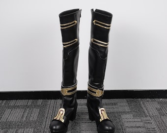 Caitlyn Kiramman Cosplay Shoes Custom Made | Handmade Anime Boots