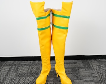 Ms. Rogue X Men Cosplay Shoes Custom Made | Handmade Anime Boots