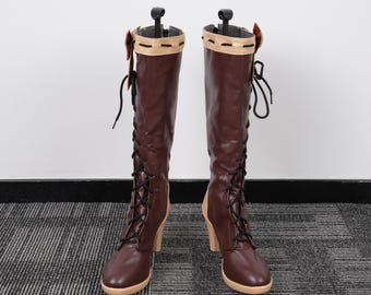 Handmade Anime Boots for Violet-Evergarden | Custom Cosplay Shoes