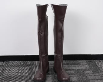 AOT Anime Cosplay Boots | Eren Custom Handmade Shoes