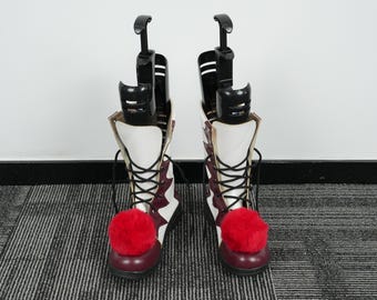 Custom Pennywise Dancing Clown Cosplay Boots | Handmade Anime Shoes Costume