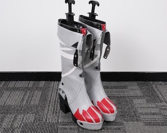 Custom Jane Doe Anime Cosplay Boots | Handmade ZzZ Shoes
