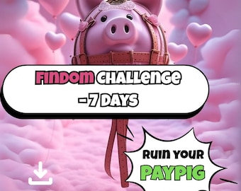 Findom Challenge – 7 dni na opróżnienie Paypig • Codzienne zadania hołdu, upokorzenia i kontroli finansowej dla Dommes • natychmiastowe pobranie