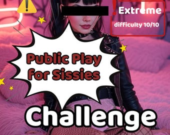 Publiczna zabawa dla mięczaków: upokorzenie, ekspozycja i posłuszeństwo. Realne zadania do trenowania na zewnątrz w pełnej uległości mięczaka - natychmiastowe pobranie