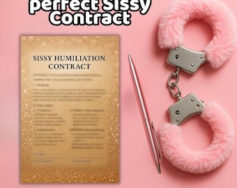 Kontrakt zniewieściały: pełne posłuszeństwo, zasady feminizacji. Sformalizuj swoje poddanie dzięki codziennej strukturze i kontroli – natychmiastowe pobranie.