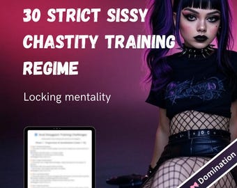 30 ejercicios de castidad para mariquitas: ejercicios de negación, humillación y obediencia para controlarte y encerrarte más profundamente en la castidad. Descarga instantánea.