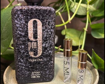 Afnan 9pm Night Out | 2ml / 3ml / 5ml | Fragrance Decants | Samples | Travel Size