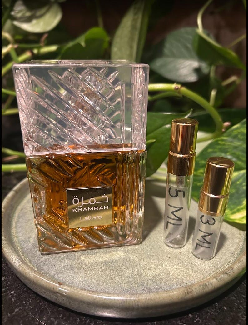 Lattafa Khamrah | 2ml / 3ml / 5ml | Fragrance Decants | Samples | Travel Size bild 1