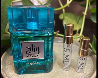 Zimaya Mazaaj Rhythm / 2 ml / 3 ml / 5 ml / Decants de fragancia / Muestras / Tamaño de viaje