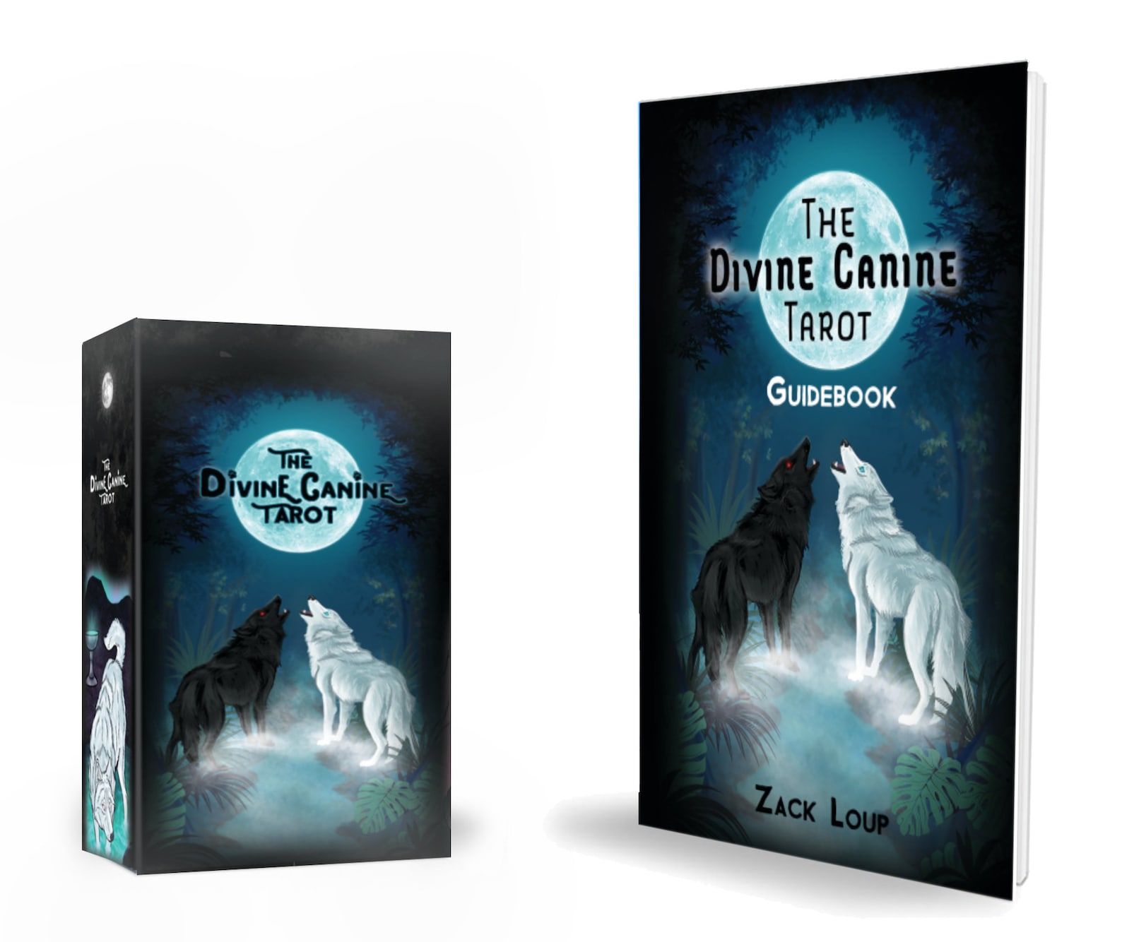 Divine Canine with Guidebook by Zack Loup Indie 78 Card Etsy