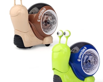 Luminous Musical Snail Toy – Switch Adapted