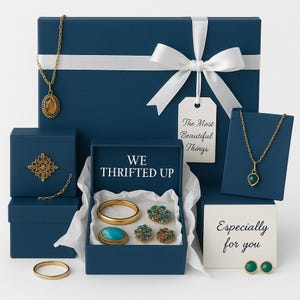 $50 Vintage/ Thrifted Mystery Box Unboxing a Thrift Store Mystery Box Adventure | TikTok main image 3