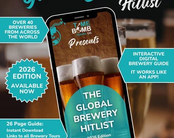 世界のビール醸造所ヒットリスト | ビール旅行ガイド（デジタルダウンロード）