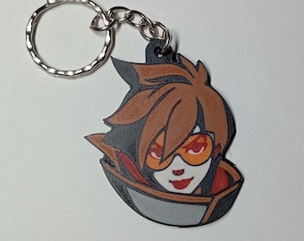 Vayne League of Legends Emote Keychain | 3D Printed LoL Champion Charm Sentinel Vayne