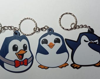 Pengu League of Legends Emote Keychain | 3D Printed LoL Champion Charm