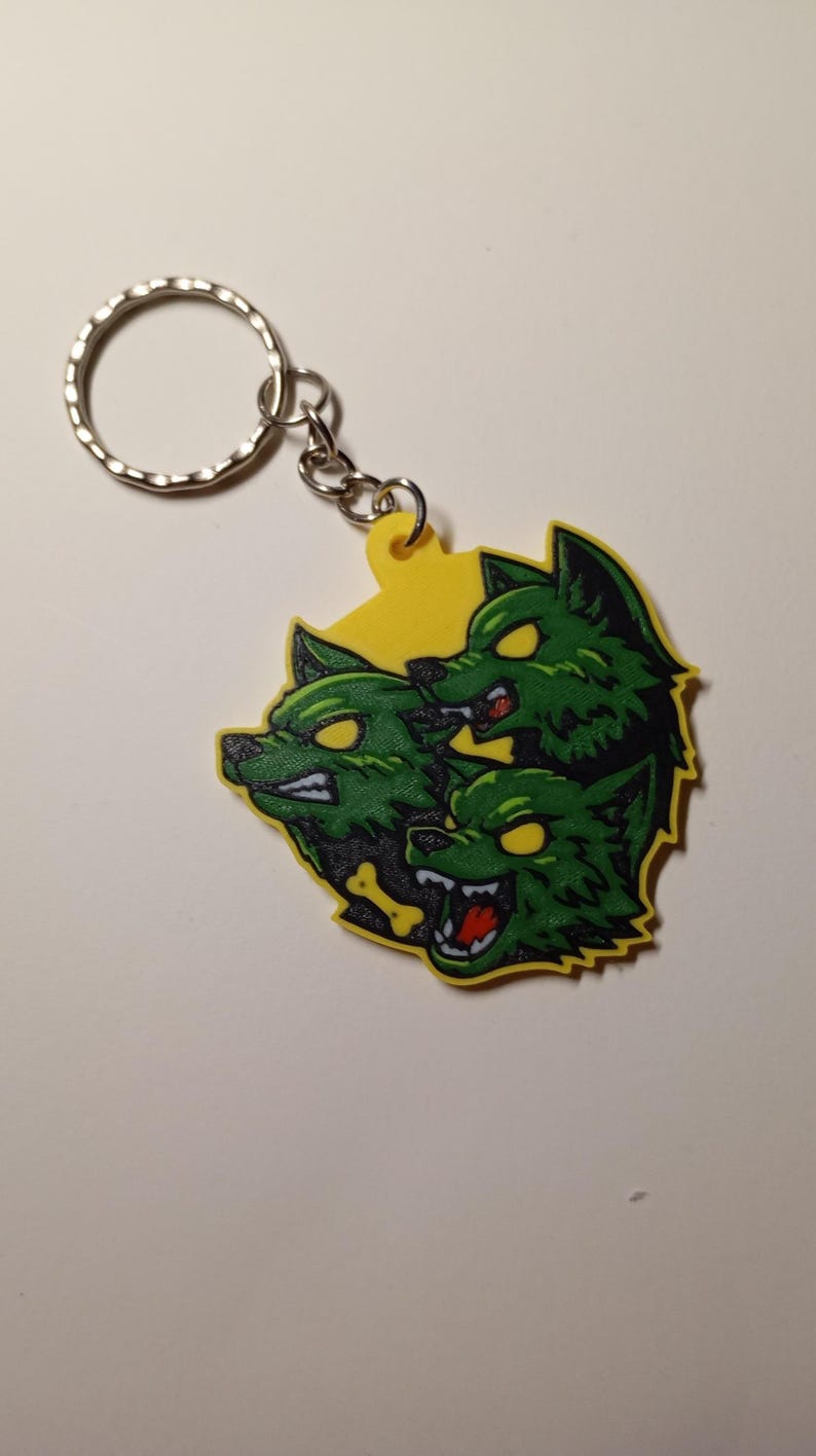 Counter Strike Baby Cerberus Sticker Inspired Keychain Anniversary ...