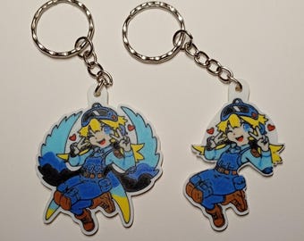 Counter Strike Kawaii CT Keychain – 10th Anniversary Sticker Inspired Gamer Charm