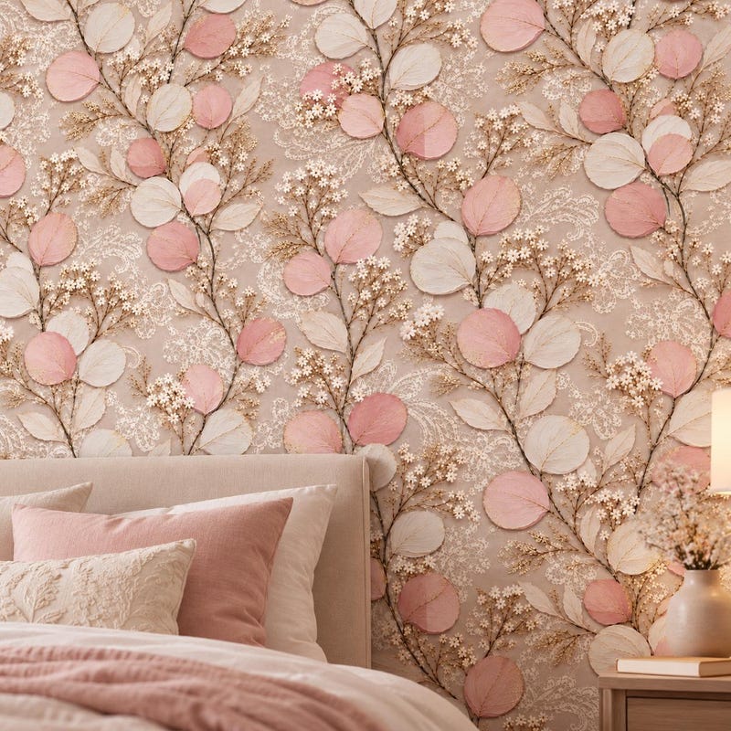 Eco Chic Room Wallpaper - Etsy