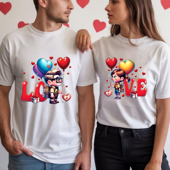 Matching Couple Valentine Shirts, Cute Love Sweatshirt Set,You Complete Me Shirt,His and Hers Matching Outfit,Valentine's Day Couple Shirts