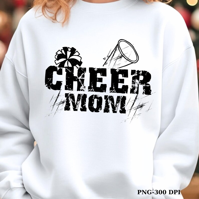 Cheer mom png sport mama design football baseball mom graphic