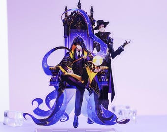 Lord of Mysteries Klein Moretti 15cm Dual-Insert Acrylic Standee - Cosmic Throne Desk & Shelf Decor
