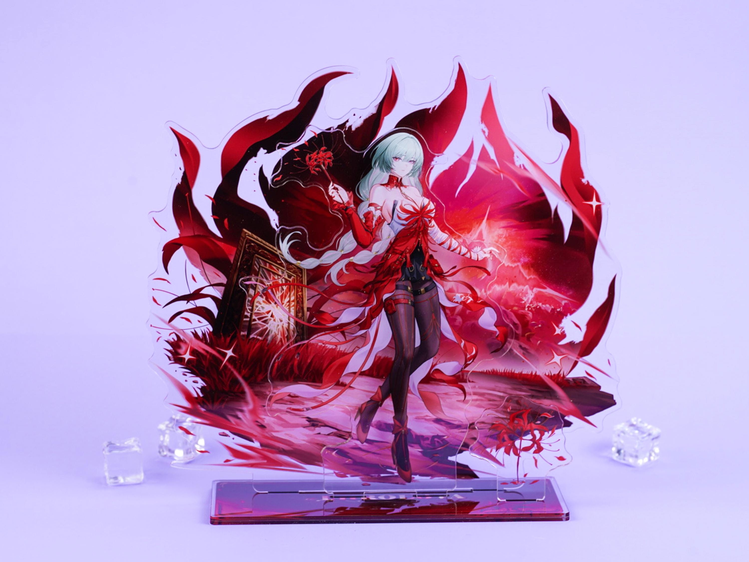 Wuthering Waves Phrolova 20cm Acrylic Standee - Flaming Red Aura