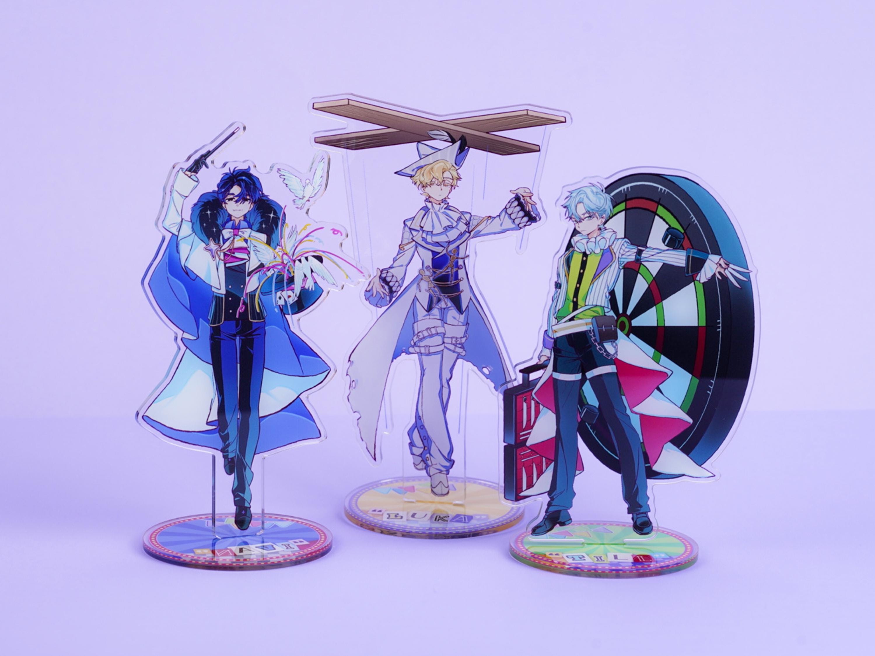 Alien Stage Luka Ivan Till 15cm Circus Series Acrylic Standee Set