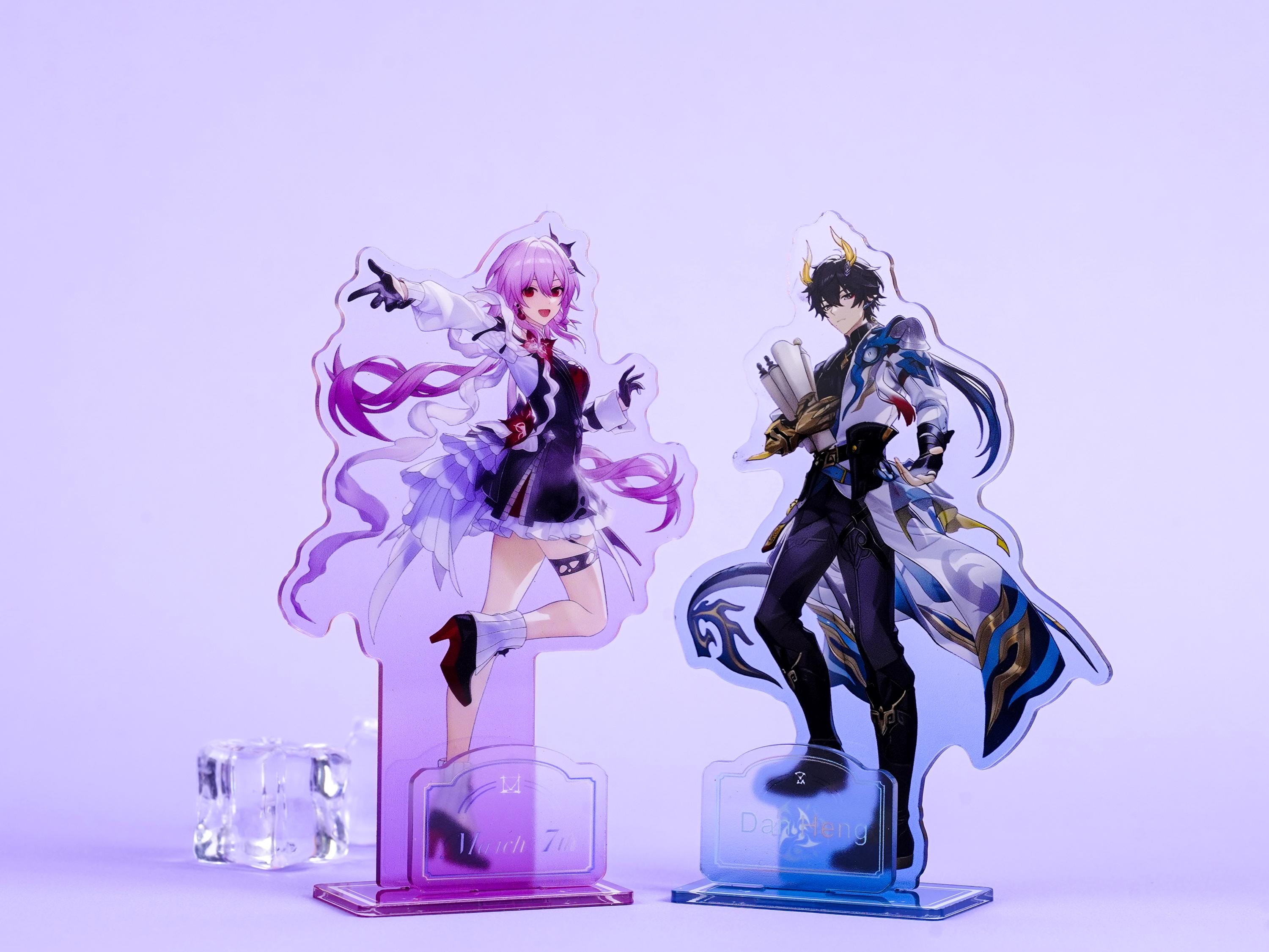 Honkai Star Rail Dan Heng March 7th Acrylic Standee: Evernight