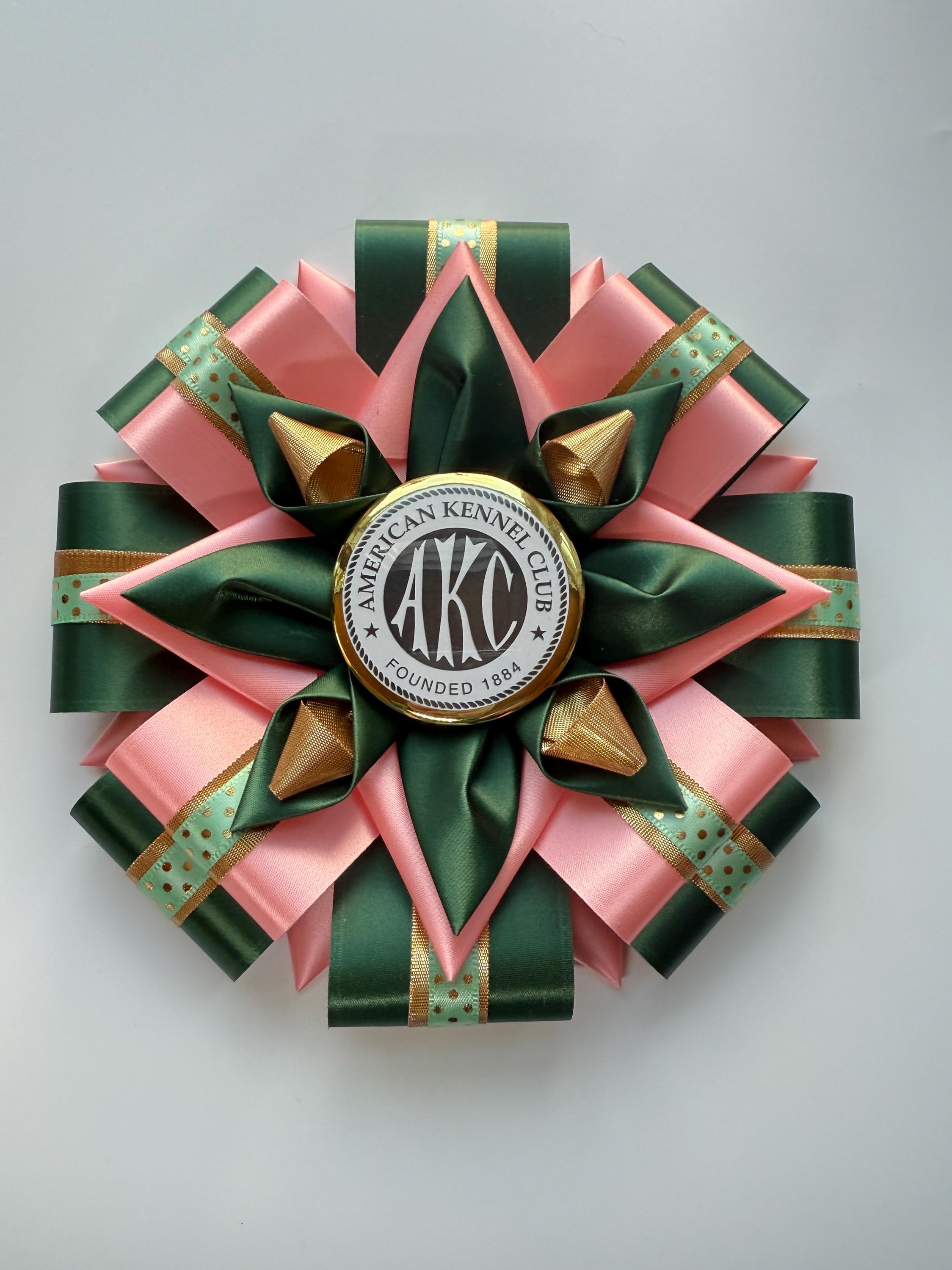 Luxe - Personalized Dog Show Award Ribbon: Custom 7.5