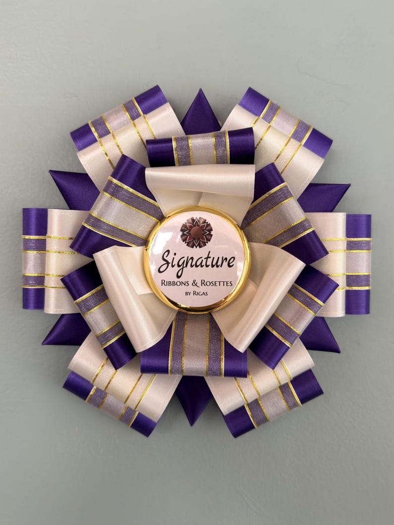 Joy Ribbon Joy - Custom Award Title Ribbon Dogs Horses - 7.5