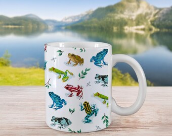 Frosch-Tasse - Druck in den USA (Keramik)