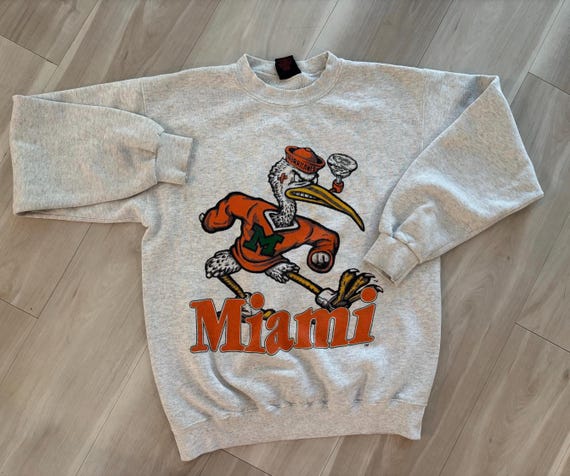 Vintage Miami hurricanes sweatshirt