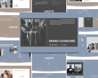 Minimalist Brand Guidelines Template | Canva Brand Book, Style Guide (44 Slides)