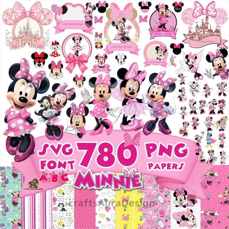 Mini Mouseing Minnie Mouse Toppers Png - Etsy