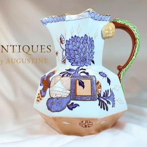 Large Mason’s Imari Jug with Dragons Handle (c 1920–1940)
