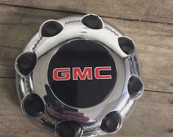 1 One piece 03-15 GMC Savana-Sierra-Yukon XL 8 Lugs Center Cap Chrome 15006332
